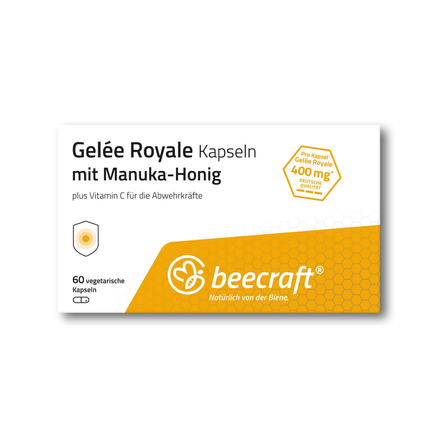 beecraft Gelée Royale mit Manuka-Honig, 60 Kapseln