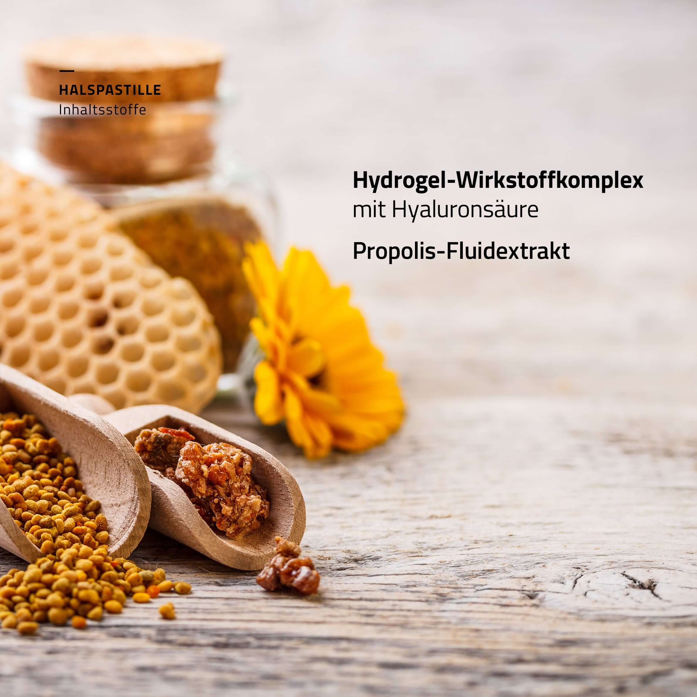beecraft Halspastillen Propolis, 30 Stück