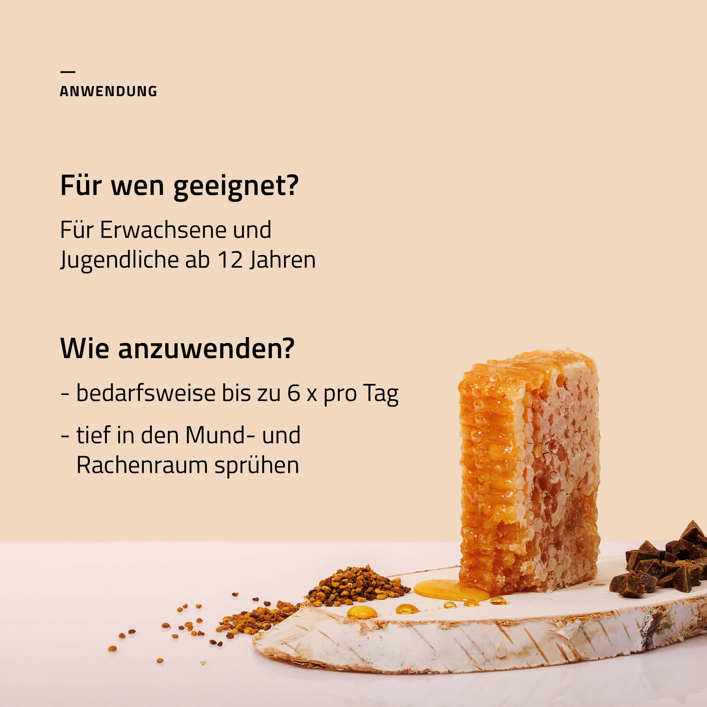 beecraft Propolis BIO Mund- und Rachenspray, 15 ml