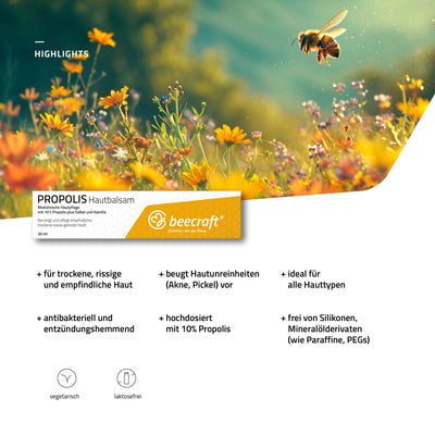 beecraft Propolis Hautbalsam, 30 ml